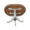 International Concepts Round 36 in Rd Top Ped Table, 12 in Leaf, Dining Ht, Hickory/Stone, 36 W, 48 L, 29.3 in H, Wood K41-36RXT - alternate 2
